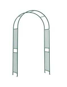 ARCO IN FERRO VERDE DA GIARDINO CM 120x40xH 219