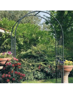 ARCO IN FERRO VERDE DA GIARDINO CM 120x40xH 219 2