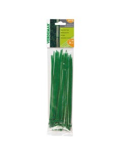 FASCETTA DENTELLATA UNIVERSALE 50 PEZZI - VERDE