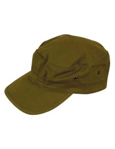 CAPPELLO CUBANO TAGLIA UNICA, COTONE COLOR OLIVA