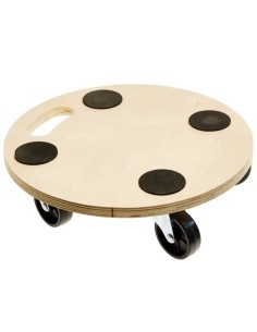 TROLLEY ROTONDO BIG, 4 RUOTE DIAMETRO 38 CM