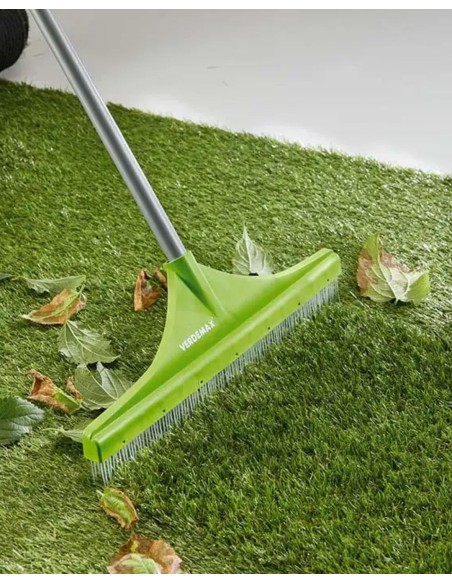 SPAZZOLA MANUALE PER PRATI SINTETICI 45X132 CM