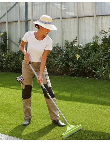 SPAZZOLA MANUALE PER PRATI SINTETICI 45X132 CM