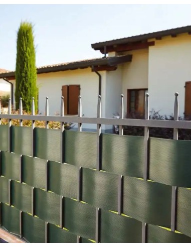 STRISCIA OCCULTAZIONE RIGATA M 0,19 X 26 ANTRACITE